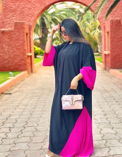 Pink Breeze Abaya