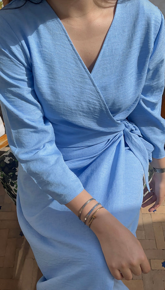 Simple Dress | Light Blue